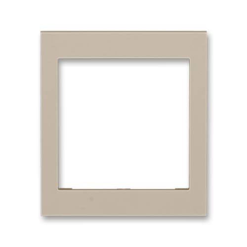 Kryt rámečku s otvorem 55x55, střední, macchiato, ABB Levit 3901H-A00355 18