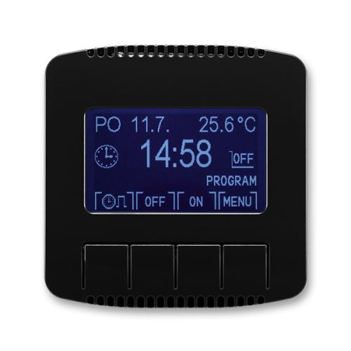 Hodiny spínací programovatelné (ovládací jednotka), černá, ABB Tango 3292A-A20301 N