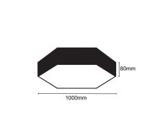 LED svítidlo 100W / 4000K - LCL7323 (2)