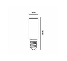 LED žárovka 6,4W - E14 / SMD / 4000K - ZLS024 (2)