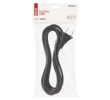 Flexo šňůra guma/neopren 2× 1mm2, 5m, černá (2)
