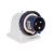Přívodka vestavná 14253 IP67/230V/32A/3P 6h, úhel 90° - SpeedPRO