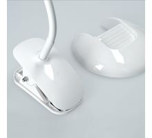 Solight LED stmívatelná lampička 2v1, podstavec i klip, 5W 4000K, 3 barevné kryty (7)