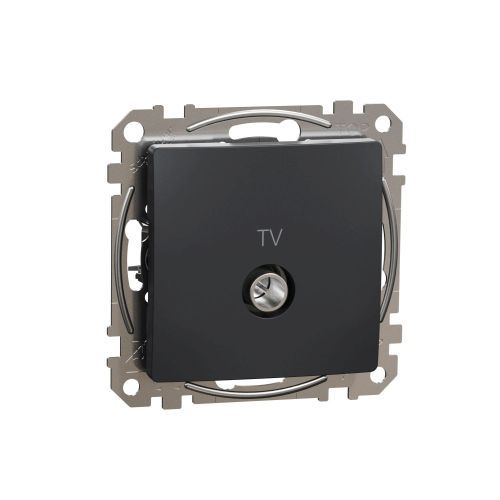 Sedna Design zásuvka TV+SAT koncová 4dB antracit