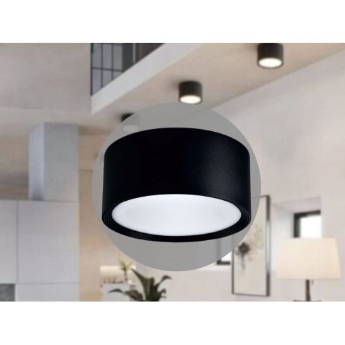 LED svítidlo 17W 4000K / SMD / BK - LPL524B