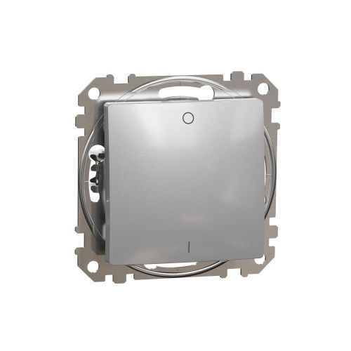 Sedna Design spínač 2 bezšroubový aluminium