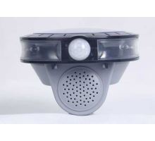 Solární odpuzovač - plašič ptáků s pohybovým PIR čidlem a LED světlem (3)