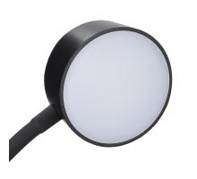 Solight LED stolní lampička, 4,5W, 300lm, 3CCT, černá, podstavec (4)