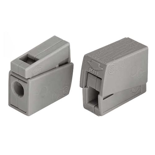 Svorka Wago 224-101 2x0,5-2,5mm2 šedá