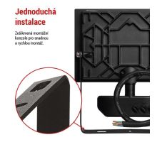LED reflektor TAMBO se senzorem pohybu, 30 W, 3000 lm, černý (9)