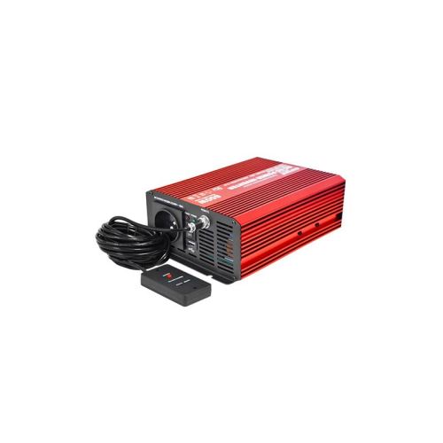 Menič napätia CARSPA P600 12V/230V 600W čistá sínusovka DO