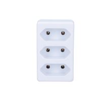 Solight rozbočka, 3x 2,5A, bílá (2)