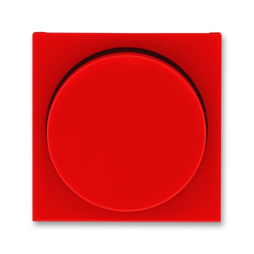 Kryt stmievače s otočným ovládačom, červená / dymová čierna, ABB Levit 3294H-A00123 65