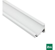 AL profil FKU90 G/UX pro LED, bez plexi, 2m, elox AL profil FKU90 G/UX pro LED, bez plexi, 2m, elox