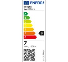 Solight LED žárovka, bodová , 7W, GU10, 6000K, 500lm, bílá (1)