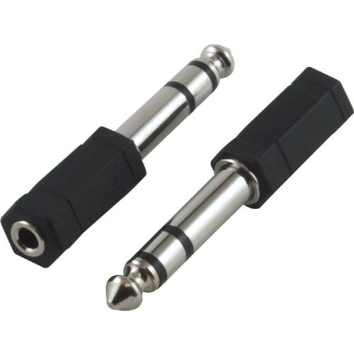 Redukce Jack 6,3 stereo/ 3,5 stereo zdířka