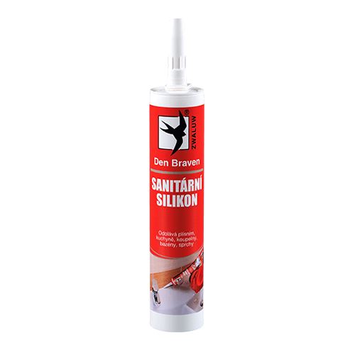 Silikón sanitárny DEŇ BRAVEN transparentný 280ml