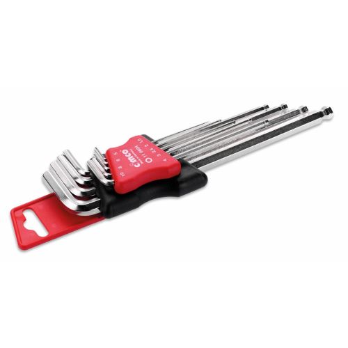 CIMCO 110604 Sada imbusových kľúčov SW 1,5 - 10 mm (9 ks)
