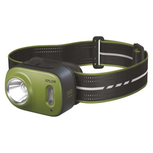 LED nabíjací čelovka GP Xplor PHR17, 500 lm