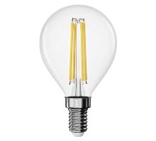 LED žárovka Filament Mini Globe / E14 / 3,4 W (40 W) / 470 lm / neutrální bílá (3)