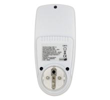 Elektromer zásuvkový merač spotreby s pamäťou PM6 - digitálny wattmeter do zásuvky zálohovania (2)