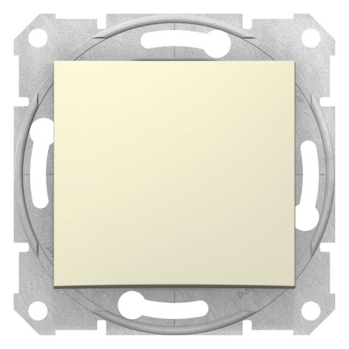 Sedna spínač tačítkový 1/0 Beige