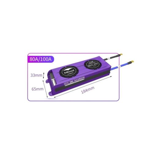 Smart BMS pre 4S LiFePO4 články (12,8V) 100A s bluetooth