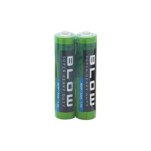 Baterie AAA (LR03) Zn-Cl BLOW Super Heavy Duty 2ks / shrink