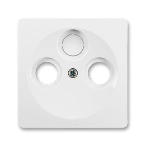 Kryt zásuvky televizní, rozhlasové a satelitní, jasně bílá, ABB Swing / Swing L 5011G-A00300 B1