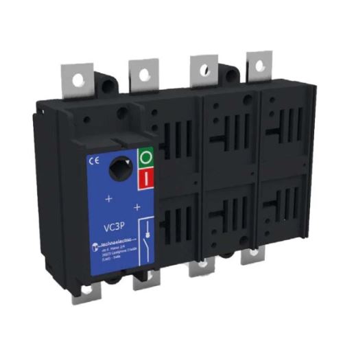 Výkonový odpínač VC3P 3X500A SM s pákou