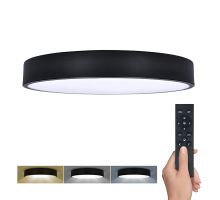 Solight LED osvětlení s dálkový ovladačem LECCE, 50W, 3100lm, 40cm, změna chromatičnosti, stmívatelné, černá Solight LED osvětlení s dálkový ovladačem LECCE, 50W, 3100lm, 40cm, změna chromatičnosti, stmívatelné, černá