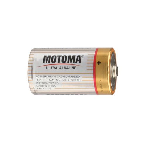 Baterie D (LR20) alkalická MOTOMA Ultra Alkaline